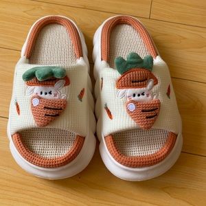 Bunny Carrot Slippers
